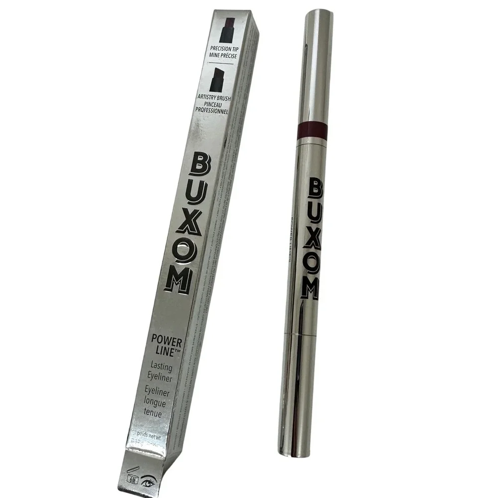 Buxom Power Line Lasting Eyeliner Demure Dolly Deep Plum Retractable Pencil New